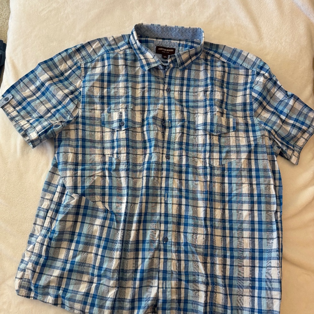 Johnston & Murphy XXL Button Down Business Casual Shirt